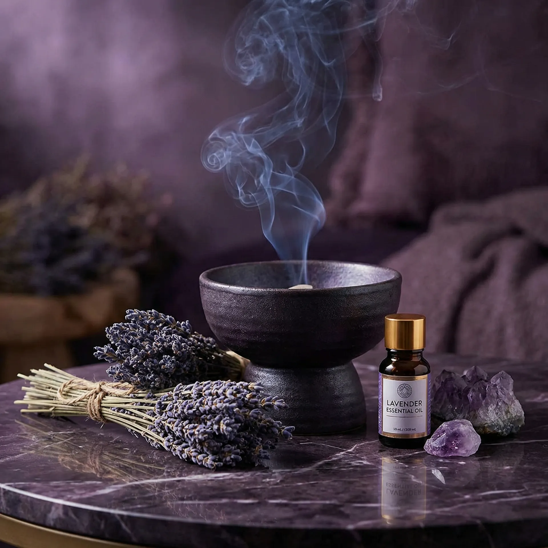 助眠薰衣草香薰 - 忘了戴胸罩被同学摸了一节课 | 灵性好物